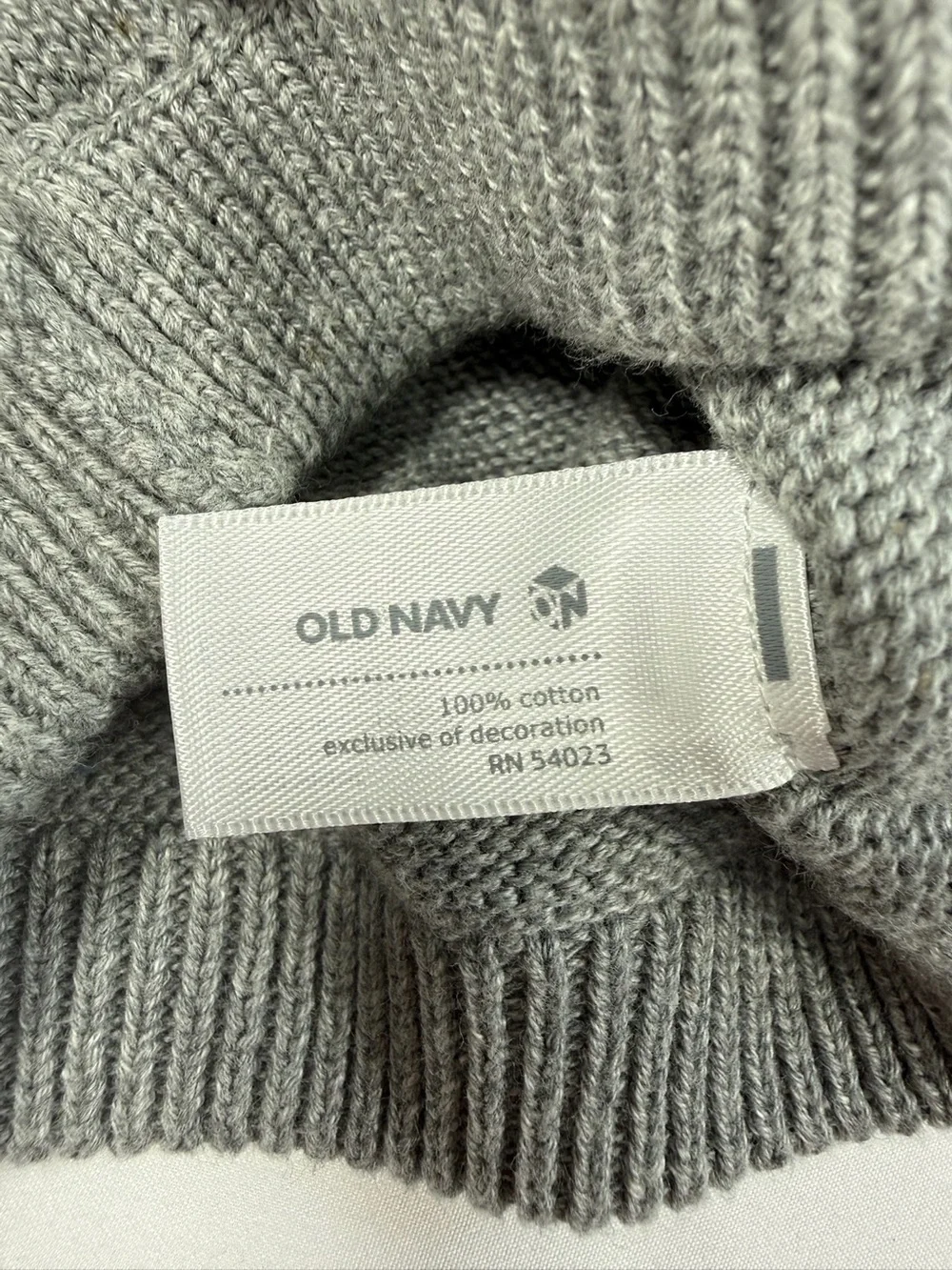 NWT OLD NAVY Y2K Varsity Sweater Hoodie Toddler 3-6M‎ Zip Up Rugby Preppy NEW